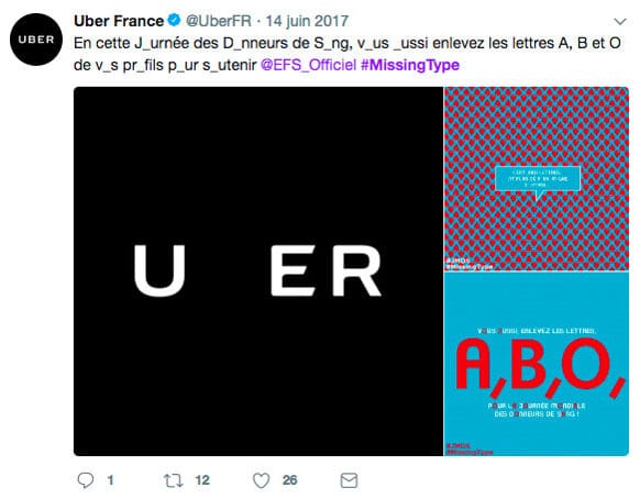 campagne UBER JMDS 2017 Agence de communication AKINAI akinaï